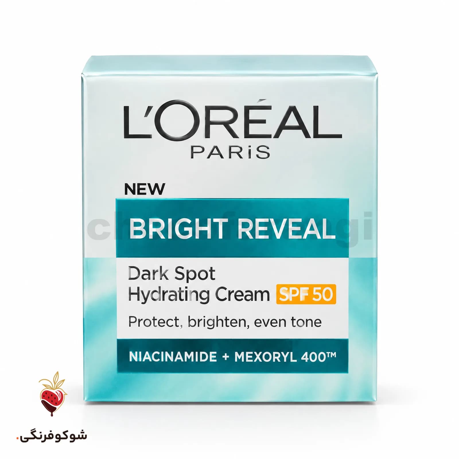 کرم آبرسان و ضد لک لورال LOreal Bright Reveal حجم 50 میلی لیتر — شوکوفرنگی